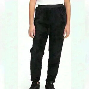 The North Face Girls Black Sherpa Fleece Jogger